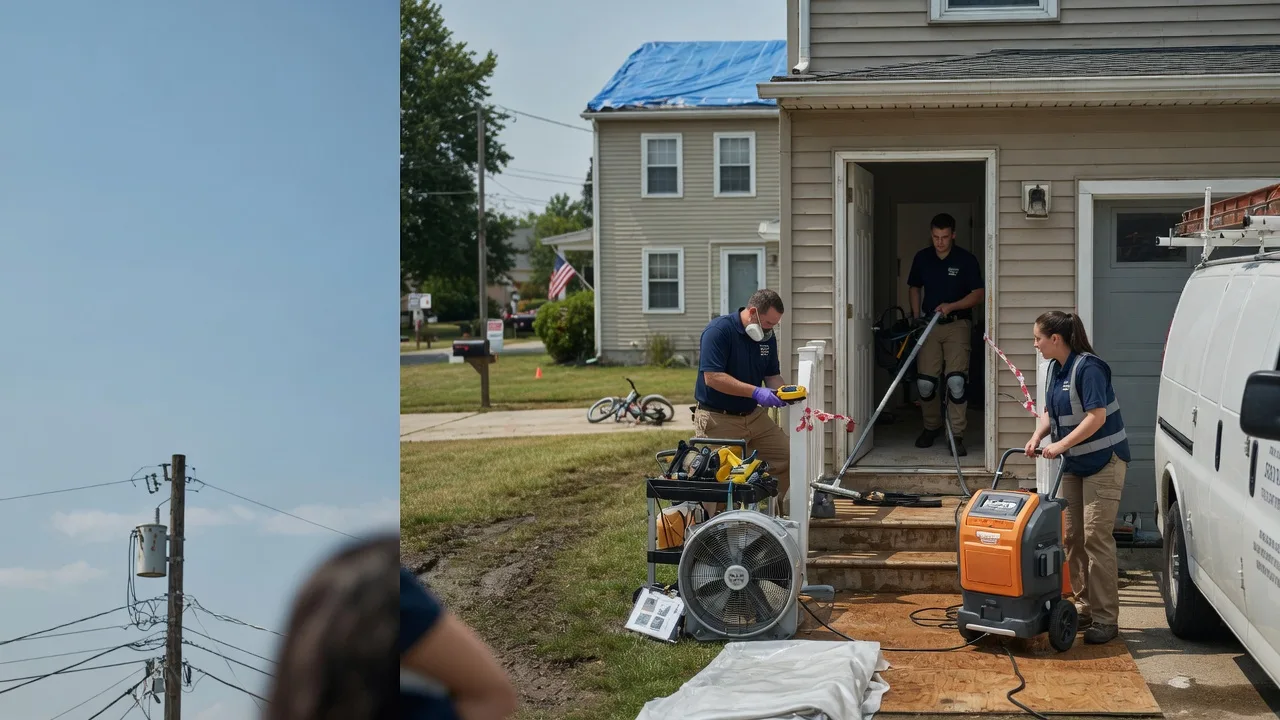 Water Damage Repair in Cadillac, MI near me